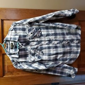 Men's Helix Plaid Button Down Shirt
